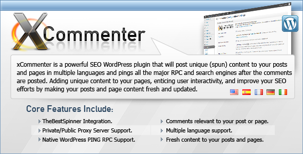 دانلود افزونه سئوی وردپرس xCommenter
