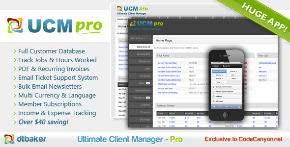 دانلود اسکریپت مدیریت کاربران Ultimate Client Manager