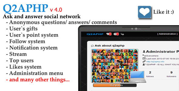 دانلود اسکریپت جامعه مجازی پرسش و پاسخ Q2APHP