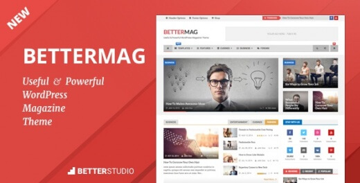 قالب مجله خبری وردپرس BetterMag نسخه 2.6.2