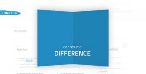 difference-cv-resume-template