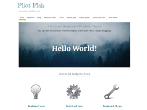 دانلود قالب فارسی Pilot Fish برای وردپرس