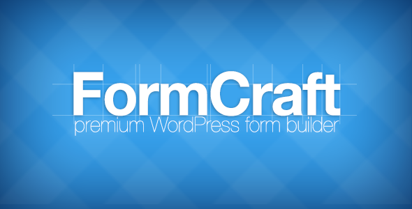 دانلود افزونه ساخت فرم برای وردپرس با نام FormCraft